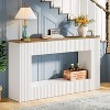 Tribesigns Modern Console Table, 55-Inch Wood Entryway Table with Storage, Narrow Long Sofa Table - 4 of 4