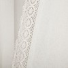 Lush Décor Rosalie Window Curtain Panels White 54x108 Set - 3 of 4