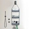 Cameo 3-Tier Hanging Bathroom Shower Caddy, Adjustable Mounting Arms, Loofah & Razor Hooks, Suction Cups, Polypropylene, Rust-Resistant - 2 of 3