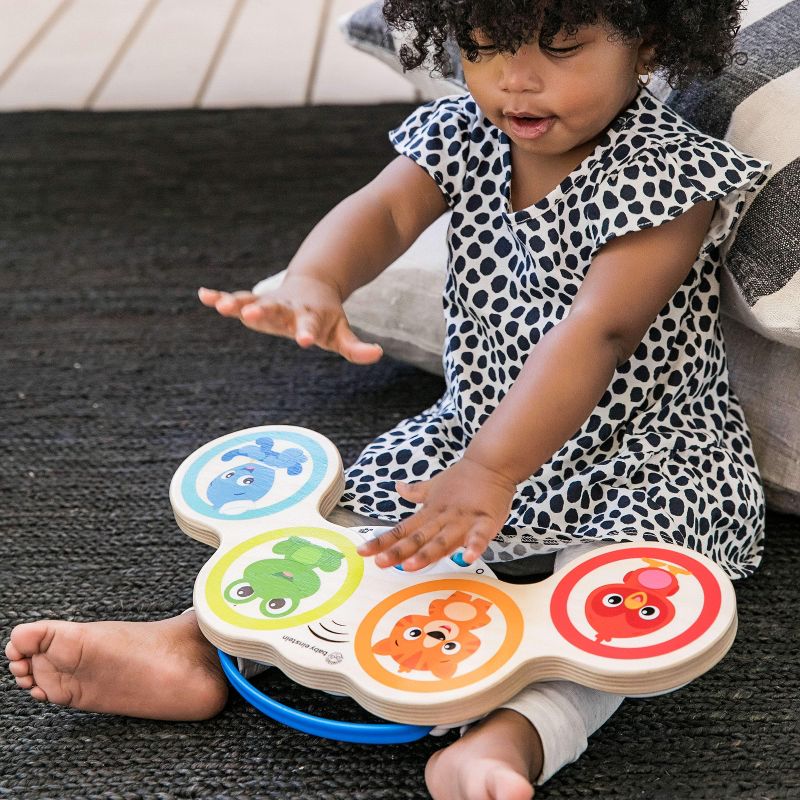 Baby Einstein Hape Magic Touch Drums Wooden Musical Toy, 6 of 11