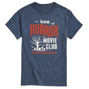 Men's - Instant Message - Salem Horror Movie Club Short Sleeve Graphic T-Shirt - 1 of 4