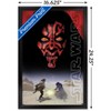 Trends International Star Wars: The Phantom Menace - Darth Maul One Sheet Framed Wall Poster Prints - 3 of 4