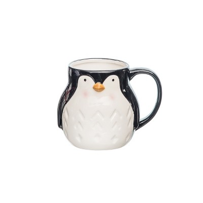 C&F Home 30 oz Penguin Cute Christmas Mug