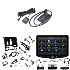 Stinger Ix210 Horizon10 10.1-Inch Floating Multimedia Infotainment Display System With Sr-Gm14hx Silverado/Sierra Installation Kit For Horizon10® M... - 1 of 4