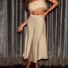 Women's Elegant Glamour Satin Sleek Skirts - Cupshe - 3 of 4
