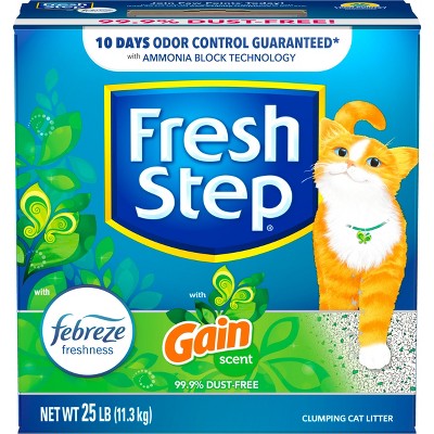 Fresh Step Febreze and Gain Cat Litter - 25lb_7