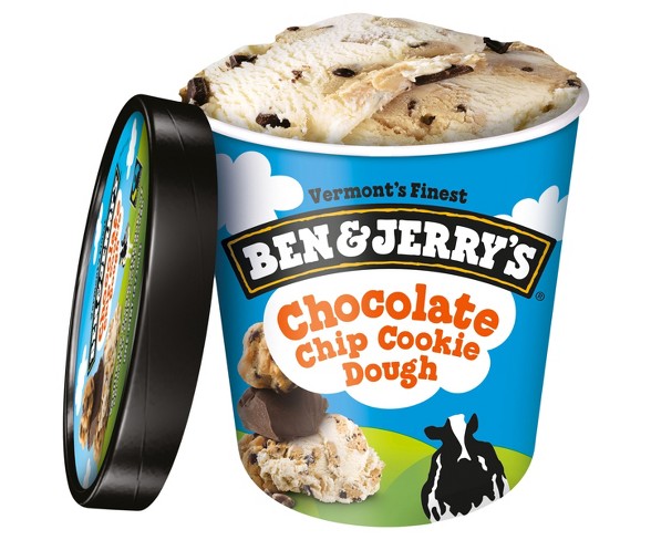 Ben & Jerry's Ice Cream Chocolate Chip Cookie Dough - 16oz