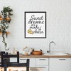 Stupell Industries Sweet Dreams Are Made Of Cheese Floating Frame Canvas Art - 3 of 4