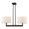 Livex Lighting Hayworth 2 - Light Chandelier in  Bronze - 3 of 4