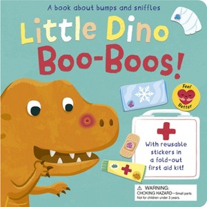 Little Dino Boo-Boos! - by  Sophie Aggett (Board Book) - 1 of 1