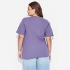 Women's KISS Short Sleeve Graphic T-Shirt - Purple - 2 of 3