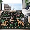 Fulvari Rug,Washable Animal Living Room Rug with Non Slip Design,Soft Low Pile Large Carpet for Bedroom,Dining Room, Farmhouse, Playroom - 3 of 4