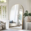 PexFix Full Length Arched Free Standing Body Mirror, Metal Framed Wall Mirror, Large Floor Mirror - 2 of 3