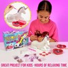 GirlZone Bling Up Unicorn Money Bank Gem Art Kit, Create Diamond Art for Kids with Over 4000 Gems and 2 Stylus - 2 of 4