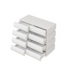 Modern 8 Drawer Wide Dressers Chests for Bedroom, Chest of Drawer Organizer White, Dresser No Handle, Drawers with Wide Storage - 4 of 4