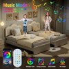 GustoWave Twin Platform Bed,  Adjustable Headboard - 2 of 4