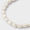 SUGARFIX by BaubleBar Pearl Charm Beaded Necklace Base - Gold/Pearl - 4 of 4