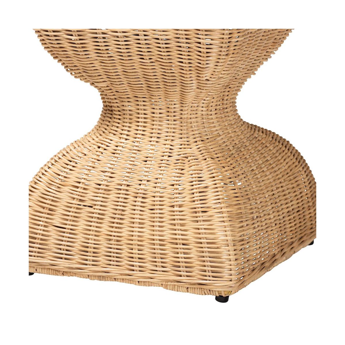 bali & pari,Hideo Natural Rattan End Table - thumbnail 4