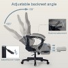 Dronkon Ergonomically Adjustable Esports chair, Equipped with Headrests and Waist Pillows, Adjustable Height, Suitable for Offices and Gaming Rooms - 3 of 4