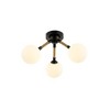 Artcraft Lighting Capilano 3 - Light Semi-Flush Mount in  Black - 4 of 4
