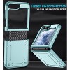 Nakedcellphone Rizz Case Combo for Samsung Galaxy Z Flip 6 5G Phone - Hybrid Cover and Belt Clip Holster Holder Combination - 4 of 4