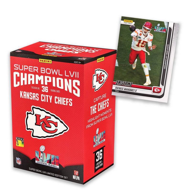 2023 Panini NFL Super Bowl LVII Champions Kansas City Chiefs Football Trading Card Blaster Box, 2 of 4