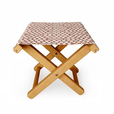 Wagner Campelo Drops Dots Folding Stool - Deny Designs