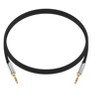 Monoprice Audio Cable - 3 Feet - Black | 3.5mm Stereo Male to 3.5mm Stereo Male Gold Plated Cable for Mobile - 4 of 4