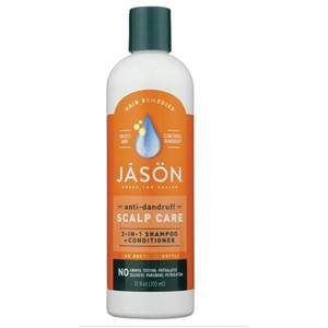 Jason Anti-Dandruff Scalp Care 2-in-1 Shampoo + Conditioner 12 fl oz Liq - 1 of 3