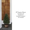 Nature Spring Faux Tower Cypress Topiary – 37" - image 2 of 4