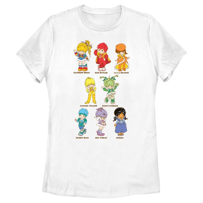 Women's Rainbow Brite Friends Introduction T-Shirt, 1 of 5