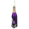 Northlight 5.75" Purple Wine Country Bottle Glass Christmas Ornament - 2 of 2