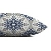 Creative Products Faded Blue Gray Medallions 18x18 Indoor / Outdoor Pillow - 4 of 4