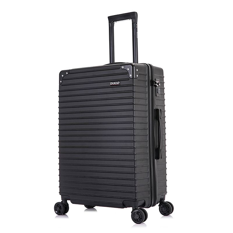 DUKAP Tour Lightweight Hardside Medium Checked Spinner Suitcase, 1 of 11