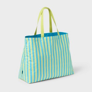 Water Resistant Reversible Tote Bag - Open Story™ - 1 of 4