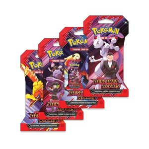 Pokemon TCG - Scarlet & Violet: Destined Rivals - 8 Booster Pack Lot - 80 Cards - 1 of 4