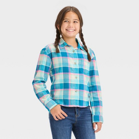 Girl in Plaid Shirt