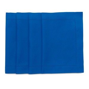 Solino Home Cotton and Linen Hemstitch Placemats - 1 of 4