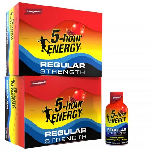 5-hour Energy Shot, Regular Strength Pomegranate - 1.93 Ounce Bottle (Pack of 24) - image 1 of 4