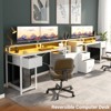 Besiost 59-In Computer Desk with Charging Station for Home Office - 2 of 4