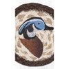Earth Rugs Duck Coaster – Wood Duck Bird Print Rustic Farmhouse Style 5"x5" - 3 of 3