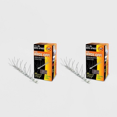 2pk 10' Stainless Steel Bird Spikes - Bird-X