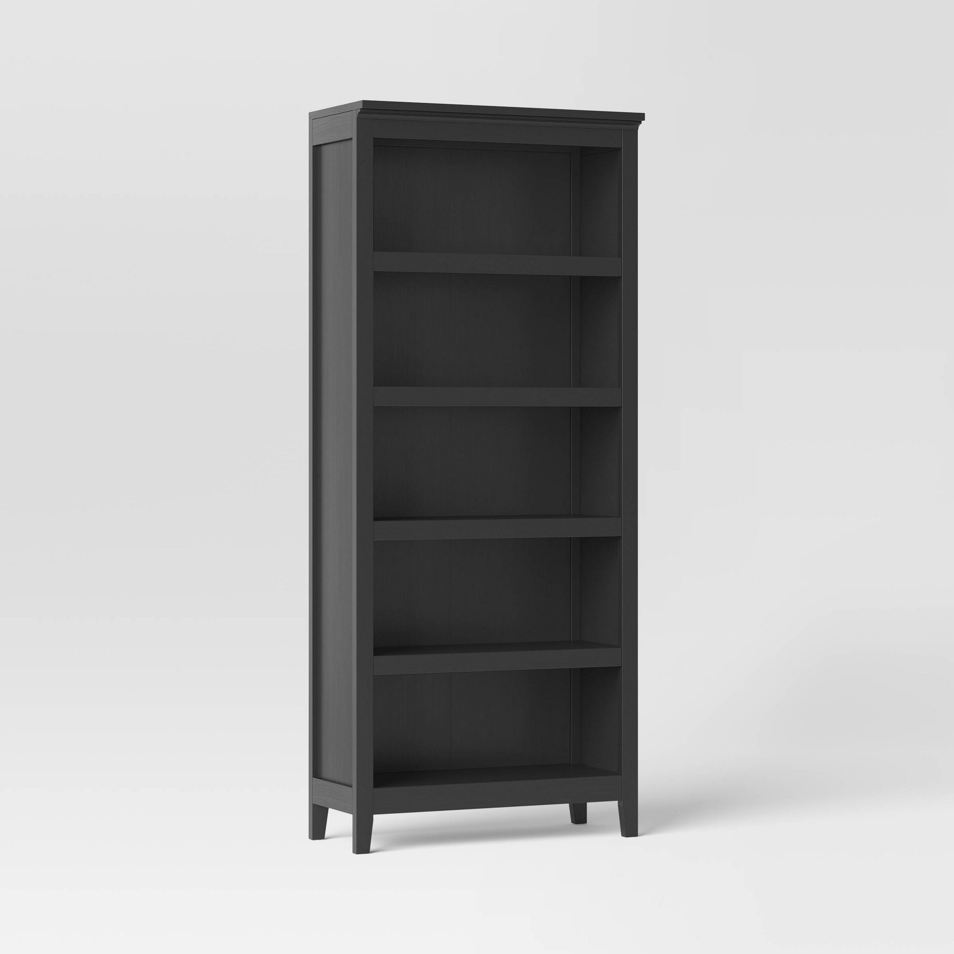 72" Carson 5 Shelf Bookcase Black - Threshold™