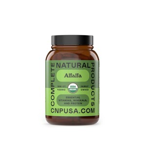 Organic Alfalfa Capsules by Complete Natural Products - 1 of 3