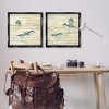 Stupell Industries Sandpipers Abstract Water Shoreline, 25" x 25" - 2 of 4