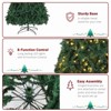 Resenkos 7ft Automatic Tree Structure PVC Material 450 Lights Warm Color 8 Modes 1050 Branches Christmas Tree Green - 2 of 4