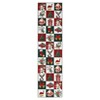 Christmas Rugs for Living Room,Xmas Style Prints Low Pile Bedroom Rug Large Carpet - 2 of 4