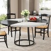 Tribesigns 47-inch Round Dining Table - image 4 of 4