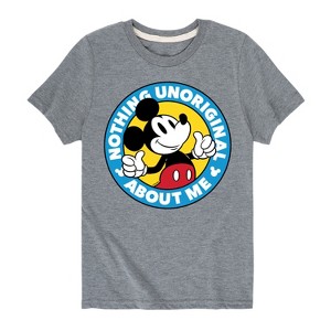 Boys' - Disney - Nothing Unoriginal About Me Short Sleeve Graphic T-Shirt - 1 of 4