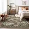 Oriental Machine Washable Rug Ultra Soft Rug for Living Room Low Pile Foldable Thin Non Slip Carpet - 4 of 4